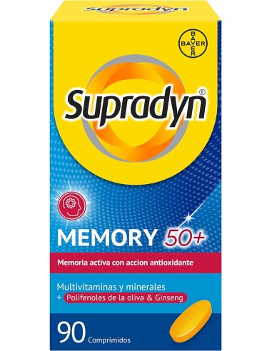 SUPRADYN MEMORY 50+ 90 COMPRIMIDOS