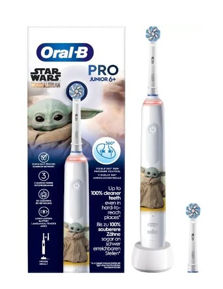 ORAL-B CEPILLO ELECTRICO PRO 3 JUNIOR 6+ STAR WARS