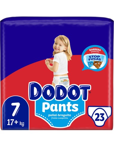 DODOT PANTS T-7 17+ KG 23 UNIDADES