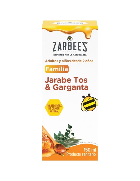 ZARBEES JARABE TOS Y GARGANTA 150 ML