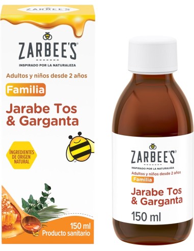 ZARBEES JARABE TOS Y GARGANTA 150 ML