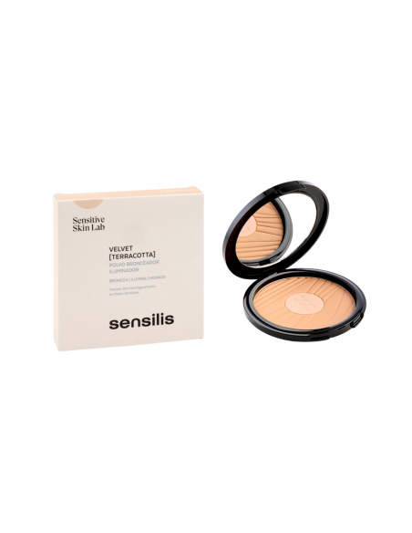 SENSILIS ILUMINADOR BRONCEADOR VELVET TERRACOTTA 01 15G