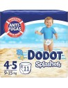 DODOT SPLASHERS TALLA 4-5  9-15 KG