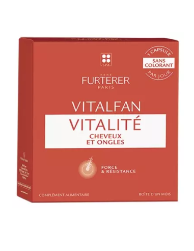 RENE FURTERER VITALFAN VITALIDAD CABELLO Y UÑAS 30 CAPSULAS