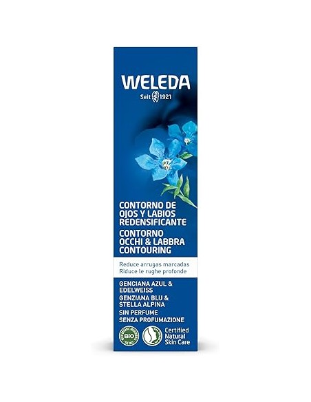 WELEDA CONTORNO DE OJOS Y LABIOS GENCIANA AZUL 10 ML