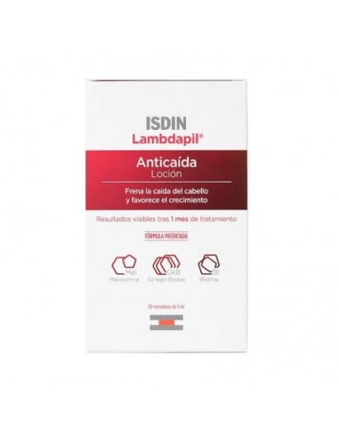 ISDIN LAMBDAPIL LOCION ANTICAIDA 20 MONODOSIS