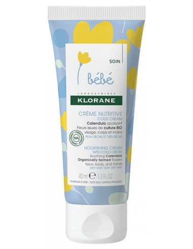 KLORANE BEBE CREMA NUTRITIVA 40 ML