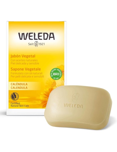 WELEDA JABON VEGETAL CALENDULA 100G