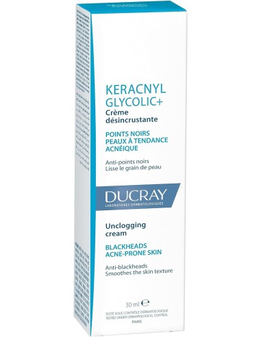 DUCRAY KERACNYL GLYCOLIC+ CREMA DESINCRUSTANTE PIELES ACNEIC