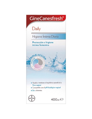 GINECANESFRESH DAILY HIGIENE INTIMA DIARIA 400 ML