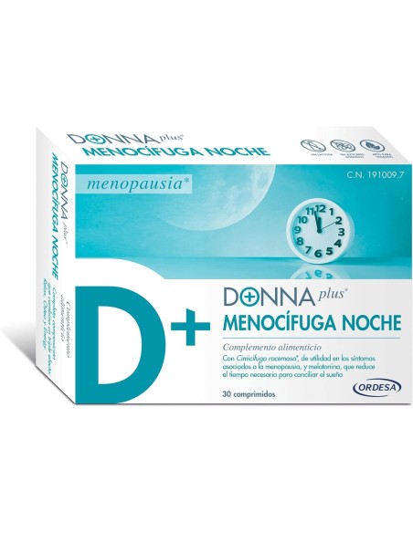 DONNA PLUS MENOCIFUGA NOCHE PLENITUD 30 COMPRIMIDOS