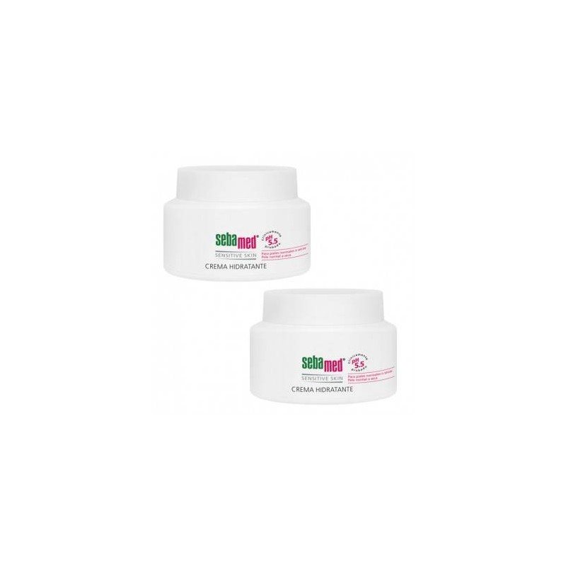 DUPLO SEBAMED CREMA HIDRATANTE 2X75mL