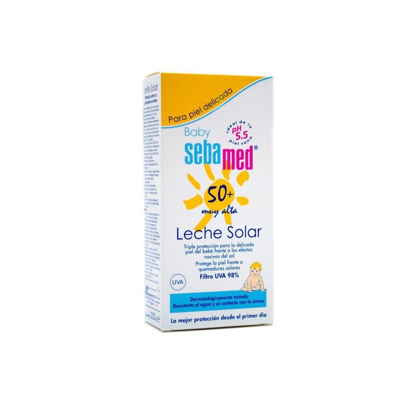 SEBAMED BABY LECHE SOLAR +50  200ML