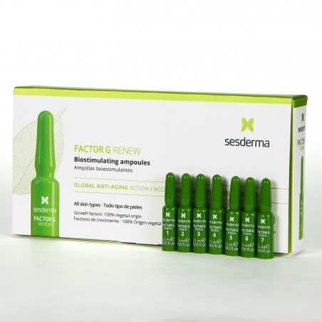 SESDERMA FACTOR G RENEW AMPOLLAS BIOESTIMULANTES 7x1,5 mL