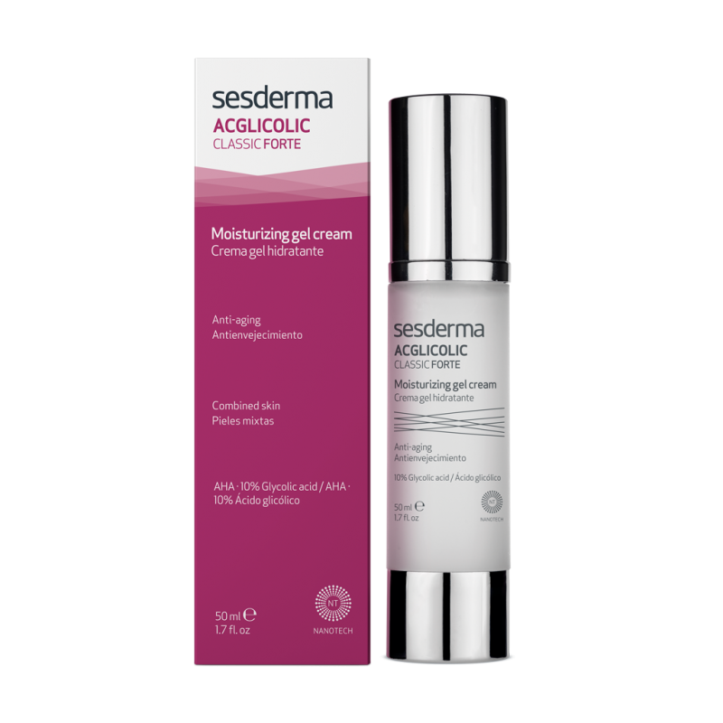 SESDERMA ACGLICOLIC  CLASSIC FORTE Crema Gel Hidratante Forte 50 ml.