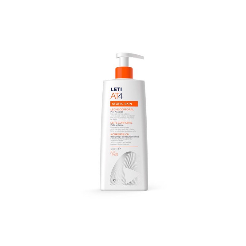 LETI AT4 LECHE CORPORAL 500mL