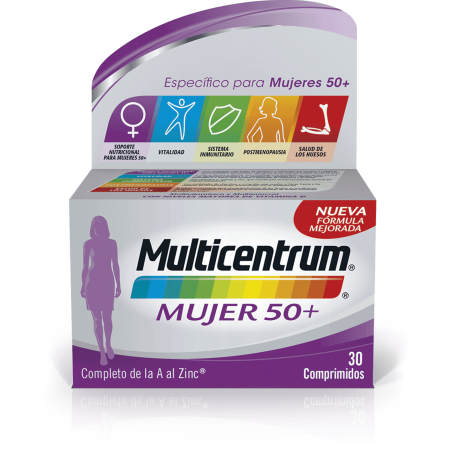 MULTICENTRUM MUJER 50+ 30 CPR