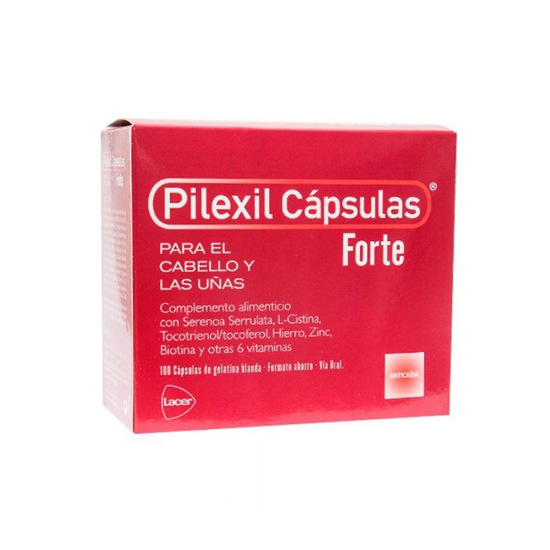 PILEXIL FORTE CAPSULAS 100 CAPSULAS