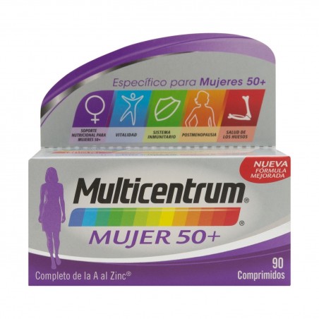 MULTICENTRUM MUJER 50+ 90 CPR