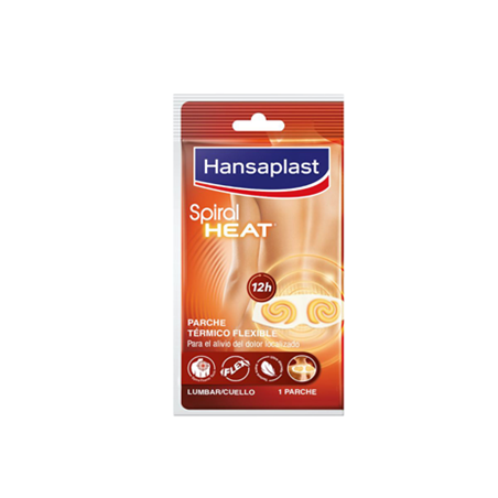 HANSAPLAST SPIRAL HEAT PARCHE TERMICO FLEXIBLE LUMBAR/CUELLO